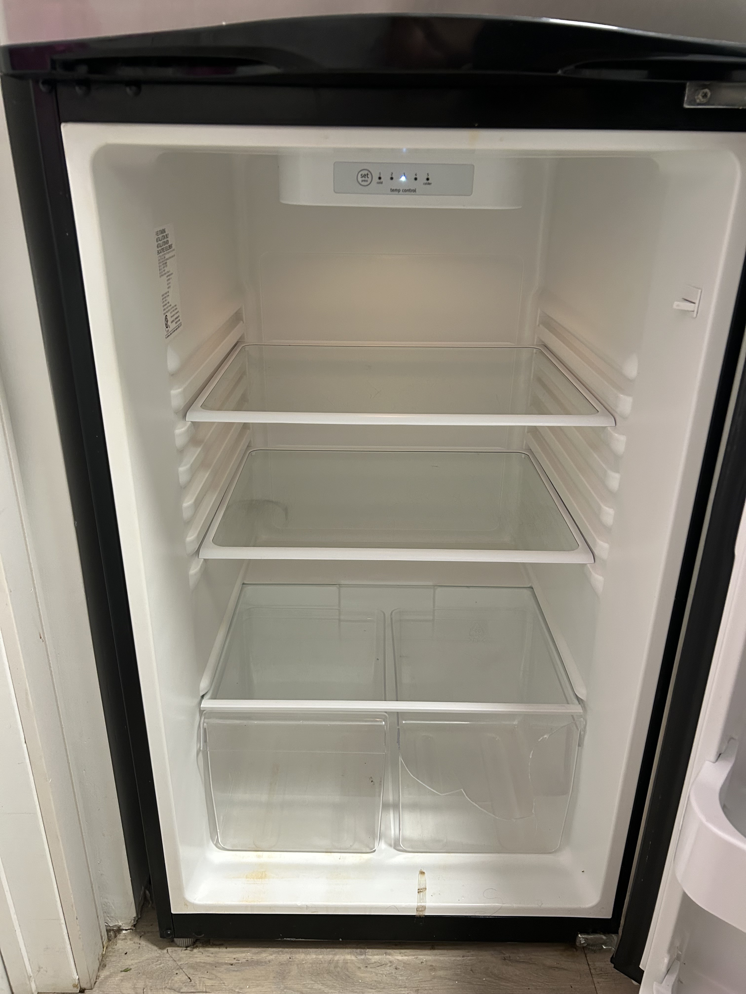 After cleaning — fridge3