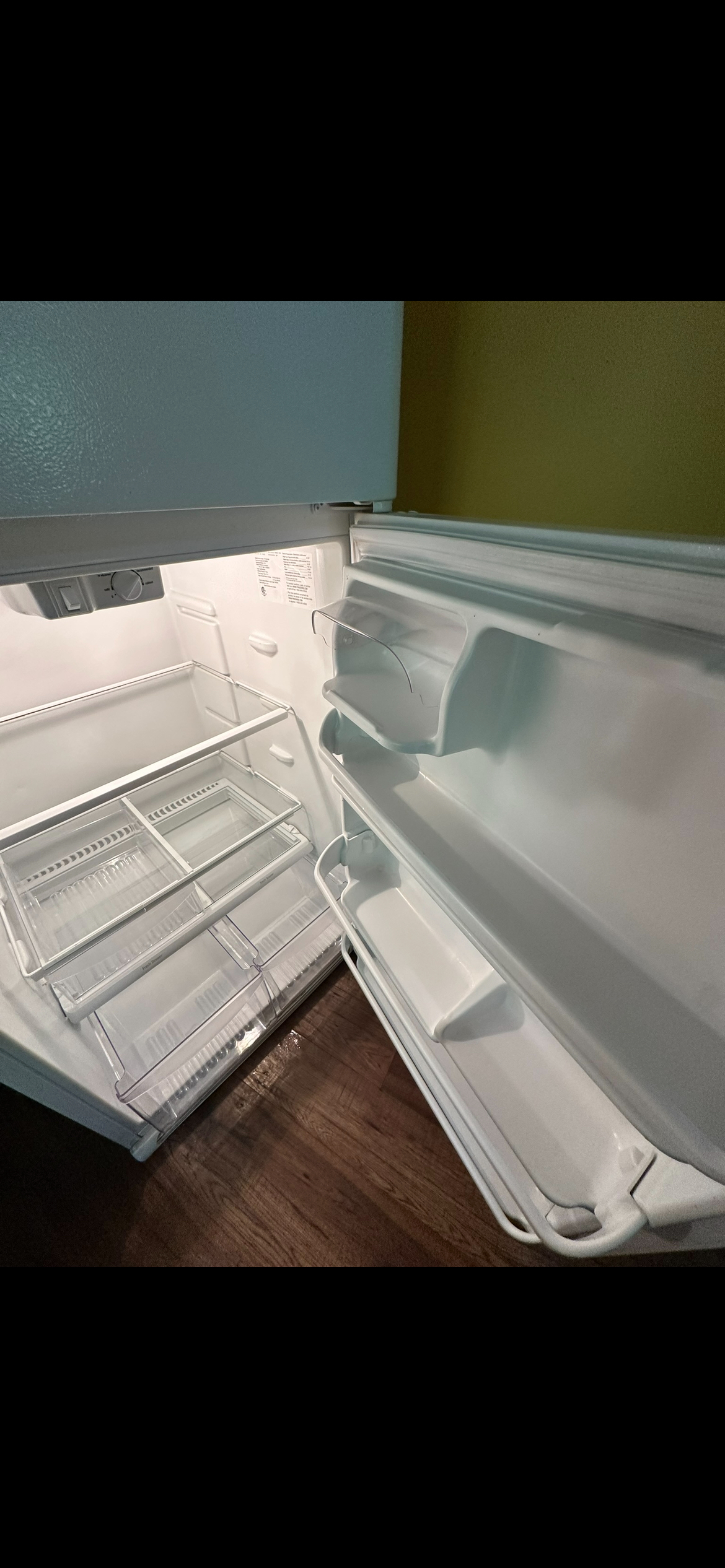 After cleaning — fridge2