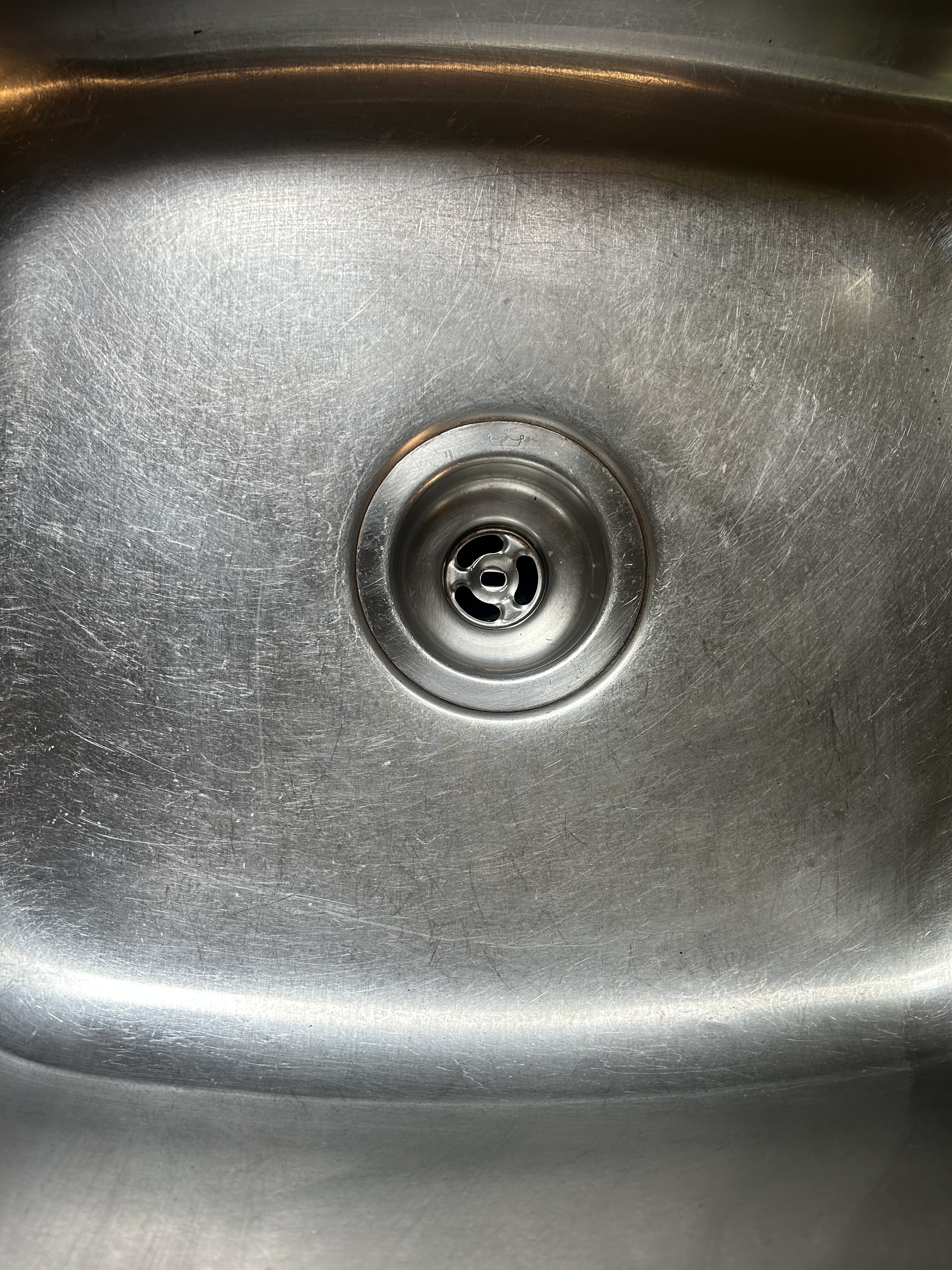 After cleaning — sink2