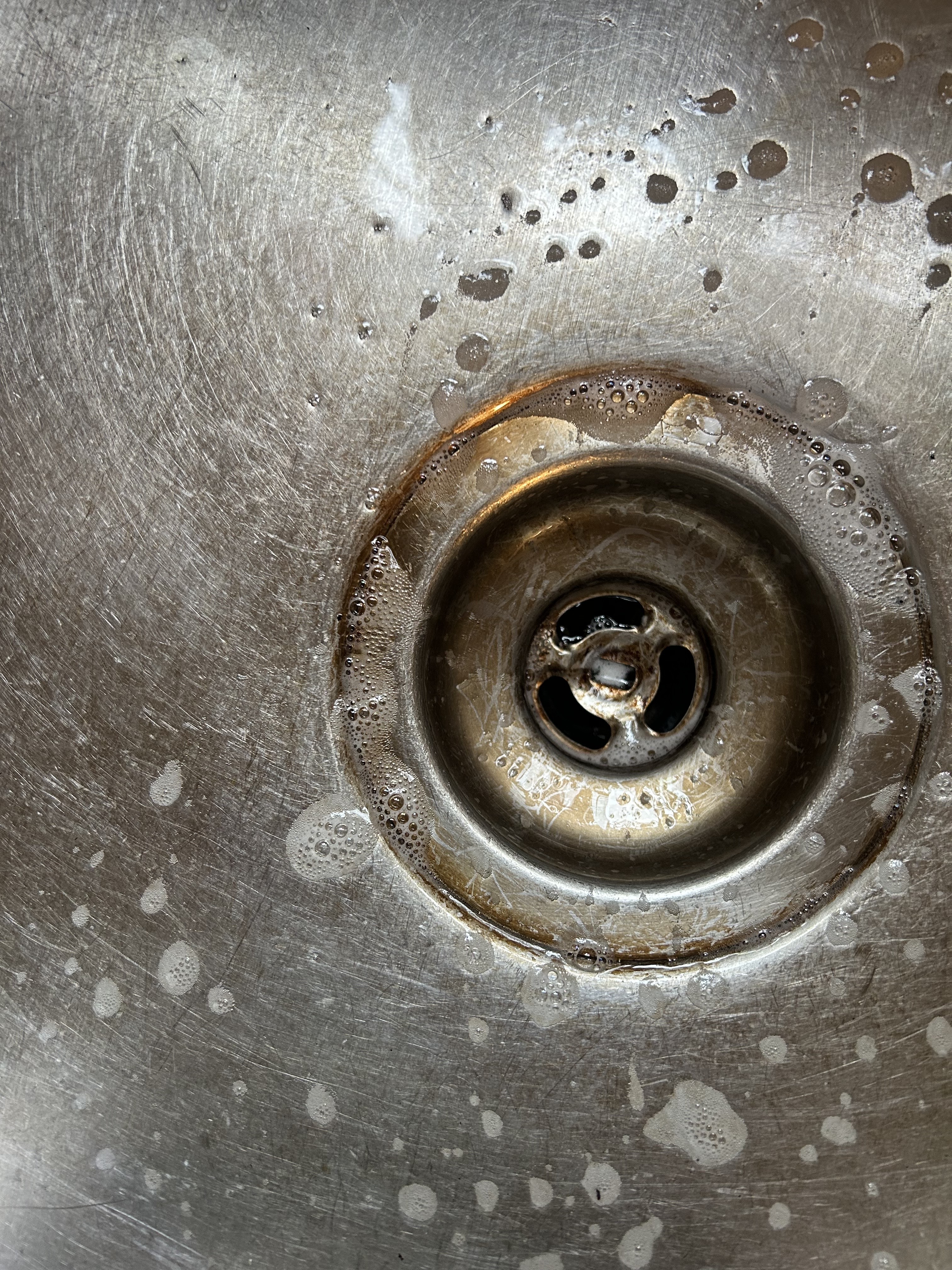Before cleaning — sink2